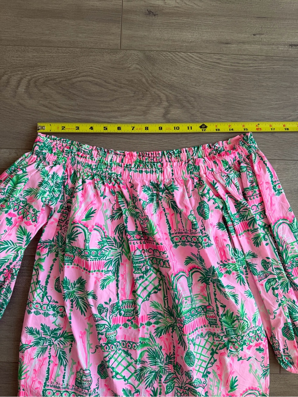 Lilly Pulitzer Winifred Top - size small - Mandevilla Baby Always Worth It - Picture 2 of 5